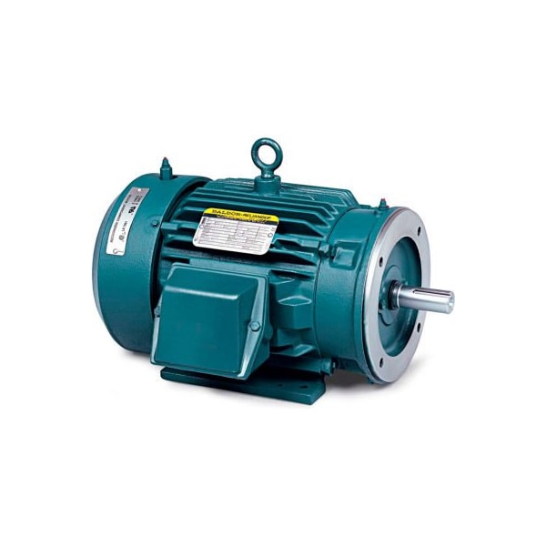 Baldor-Reliance Motor, 10HP, 3500RPM, 3PH, 60HZ, 215TC, 0744M, TEFC, F